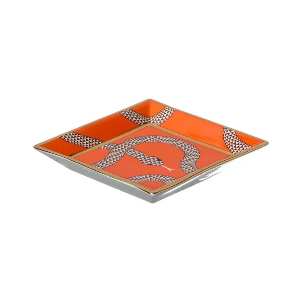 Jonathan Adler Eden Square Tray, Orange